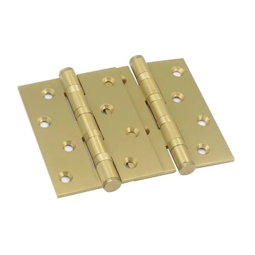 XYKJ Factory Price 4 Inch Solid Brass Heavy Dudy Cabinet Door Box Hinge For Furniture