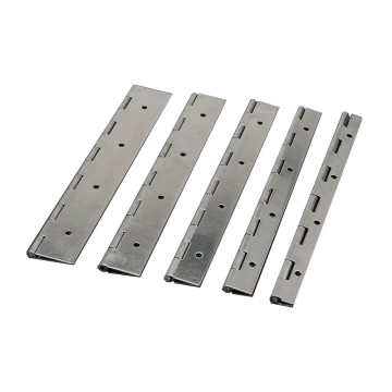 China Top Continuous 304 Stainless Steel Metal Long Piano Hinge Furniture Hinge Cabinet Hinge