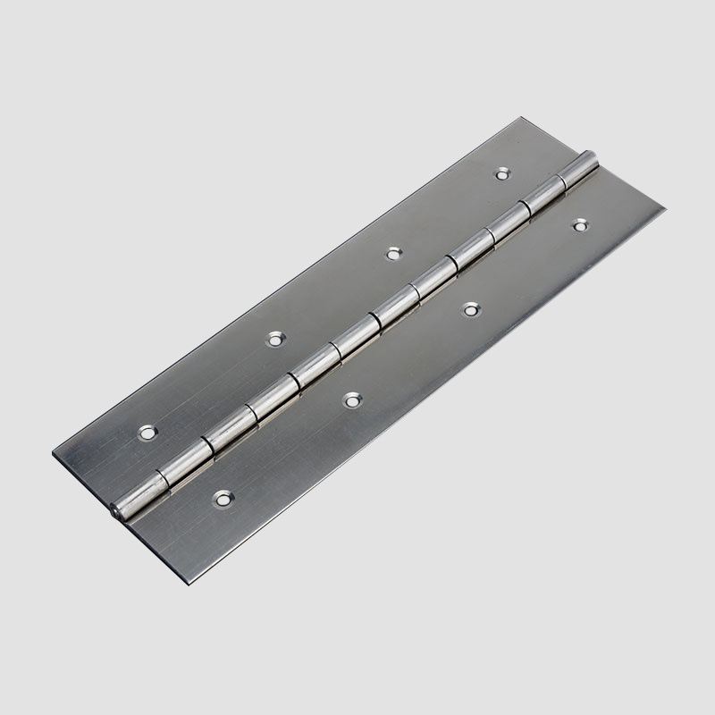 Dobradiças De Piano Aço Inox 304 - 2 Peças 10cm Para Portas E Portões