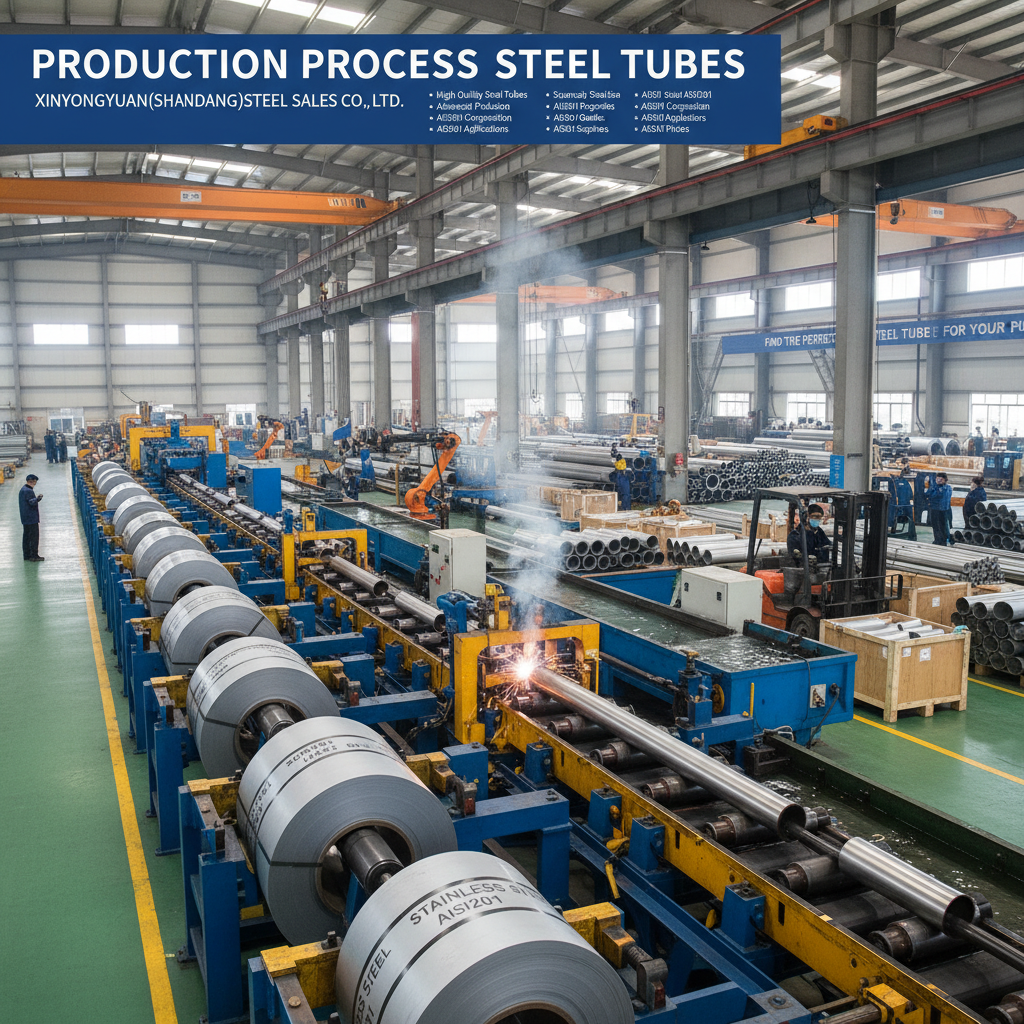 Production Process Steel Tube
