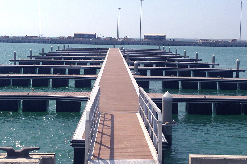 Pieux offshore en Arabie saoudite