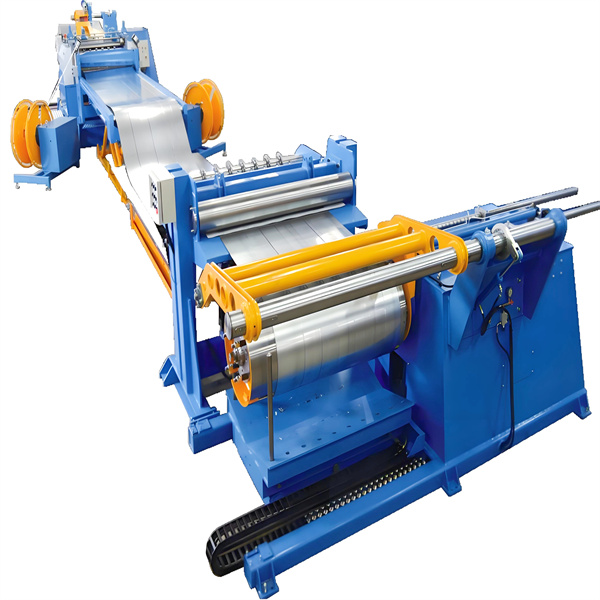 CNC Stainless Steel Slitting & Recoiling Machine: Longitudinal Cutting