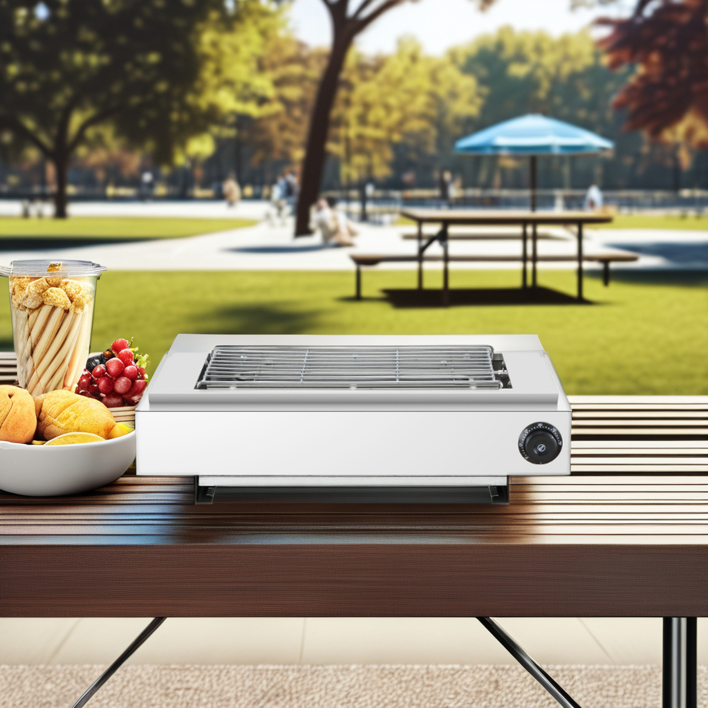Portable Electric Barbecue Grill: E...