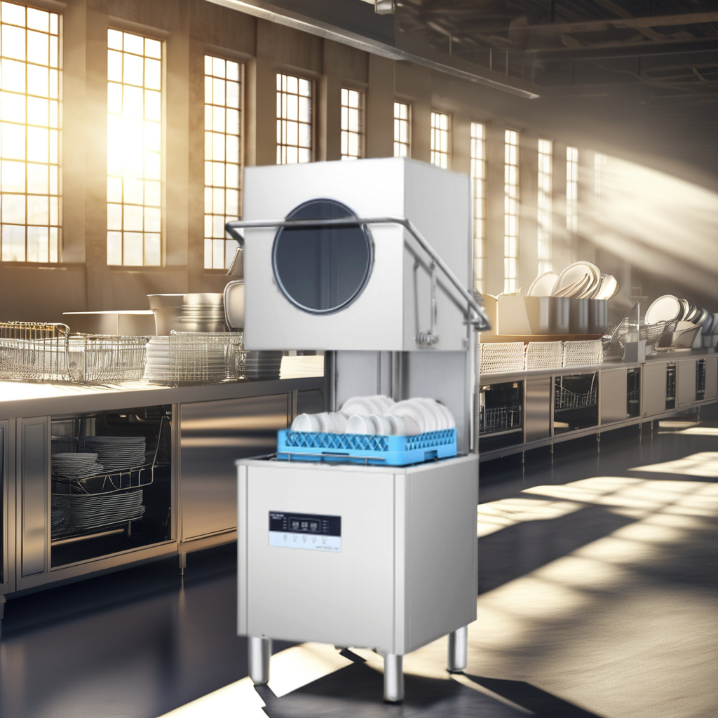 Professional Grade Automatic Dishwashing Machine for Hotels or restaurants