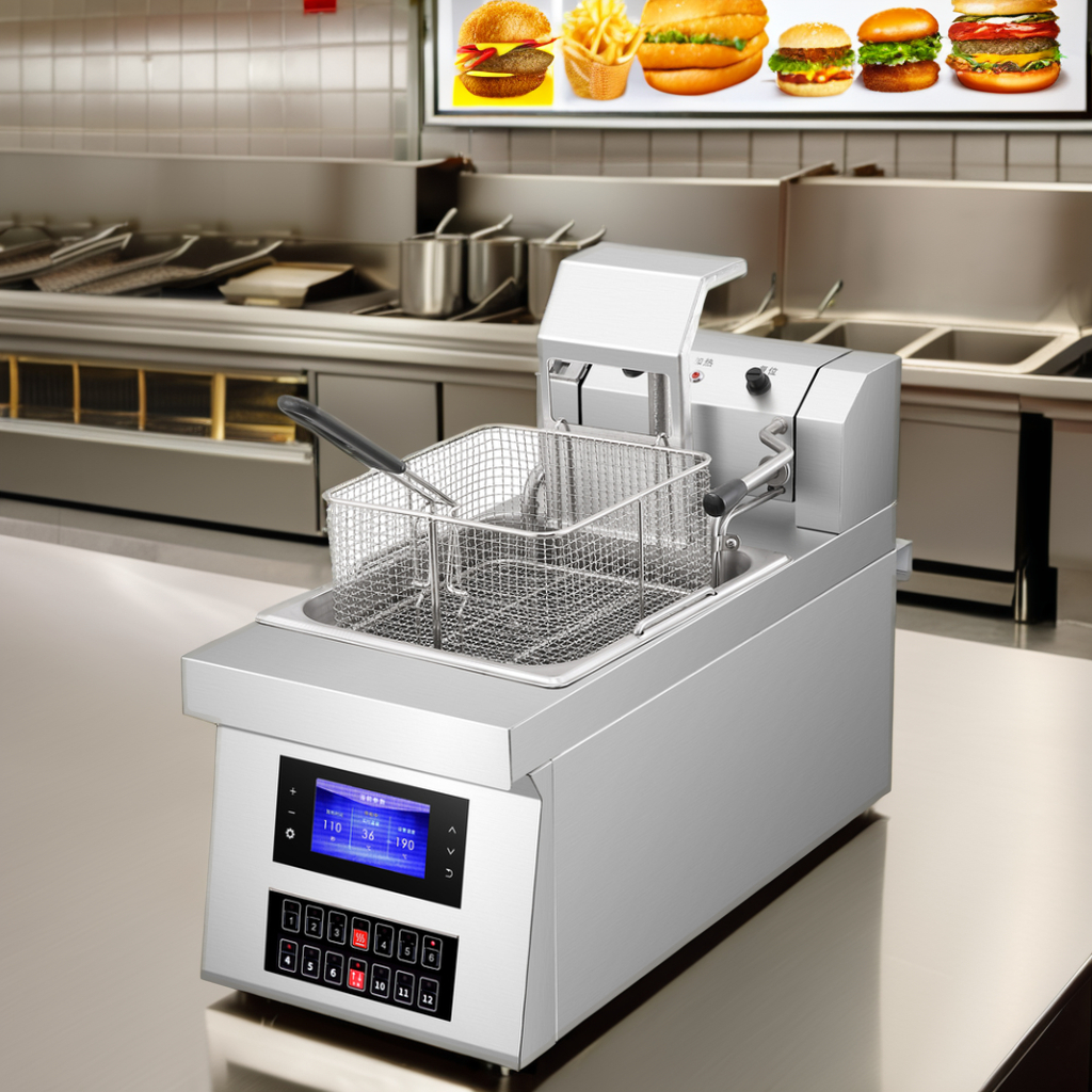 AUTOMATIC LIFTING FRYER: Easy and Efficient Cooking
