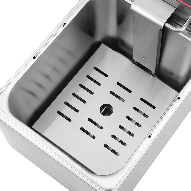Compact Electric Single 8L Fryer - Perfect for Home Cooking!