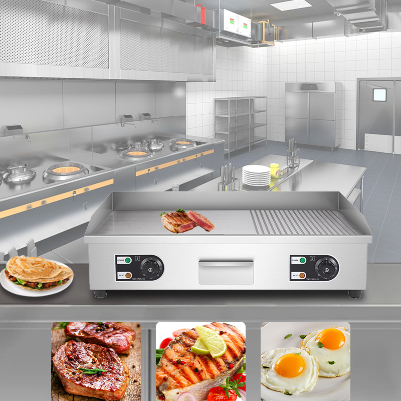 Versatile Electric Griddle - Perfect for Flipping & Cooking!
