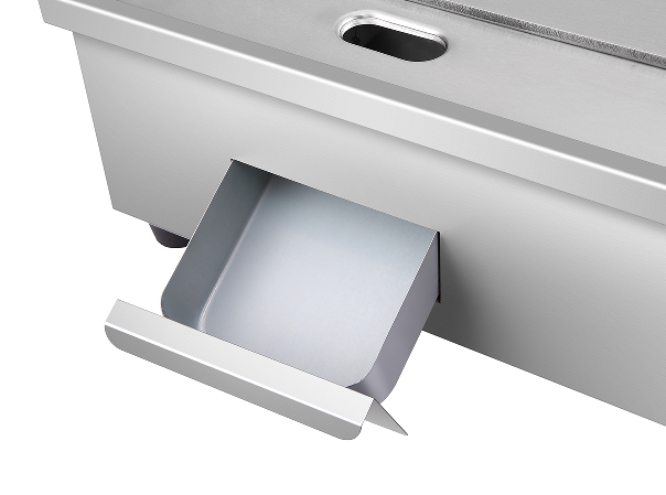 Electric Half Flat Half Concave Griddle - Versatile Cooking