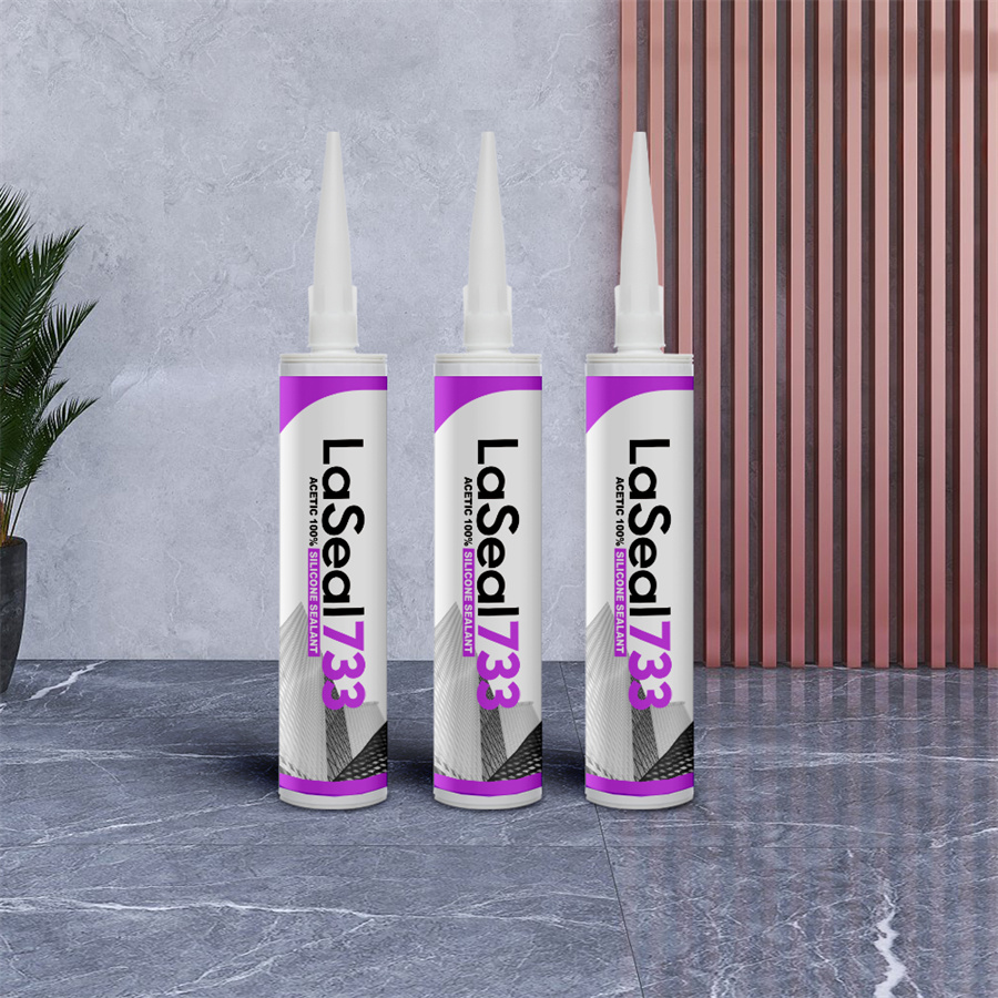 LaSeal 733 Acetic Super 100% Silicone Sealant