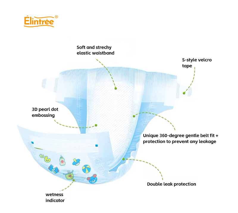 Premium baby diaperqoy