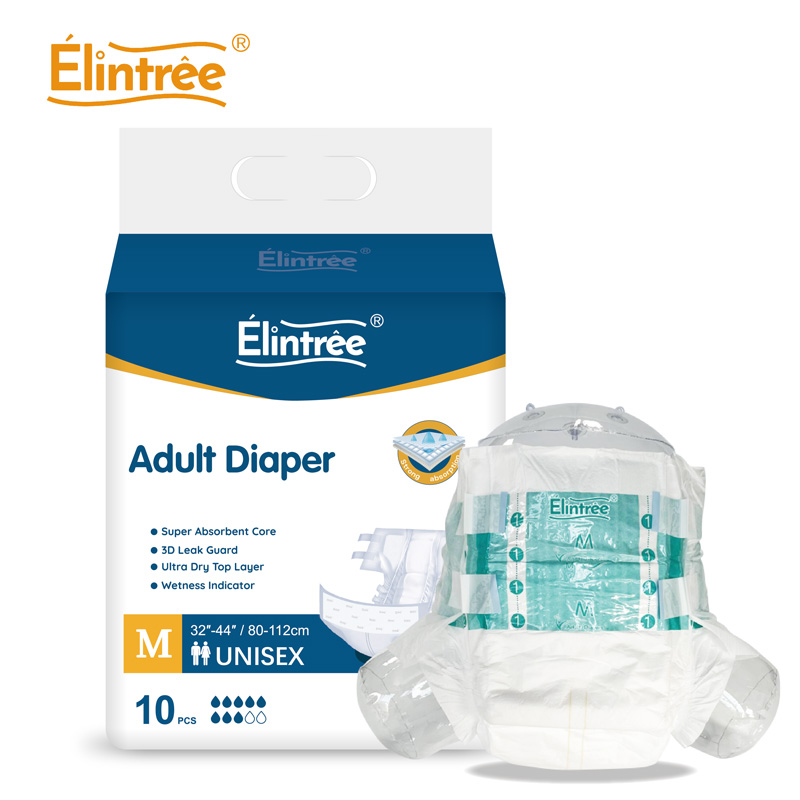 Elintree Manufacturers Ultra Thick Disposable Adult Diapers