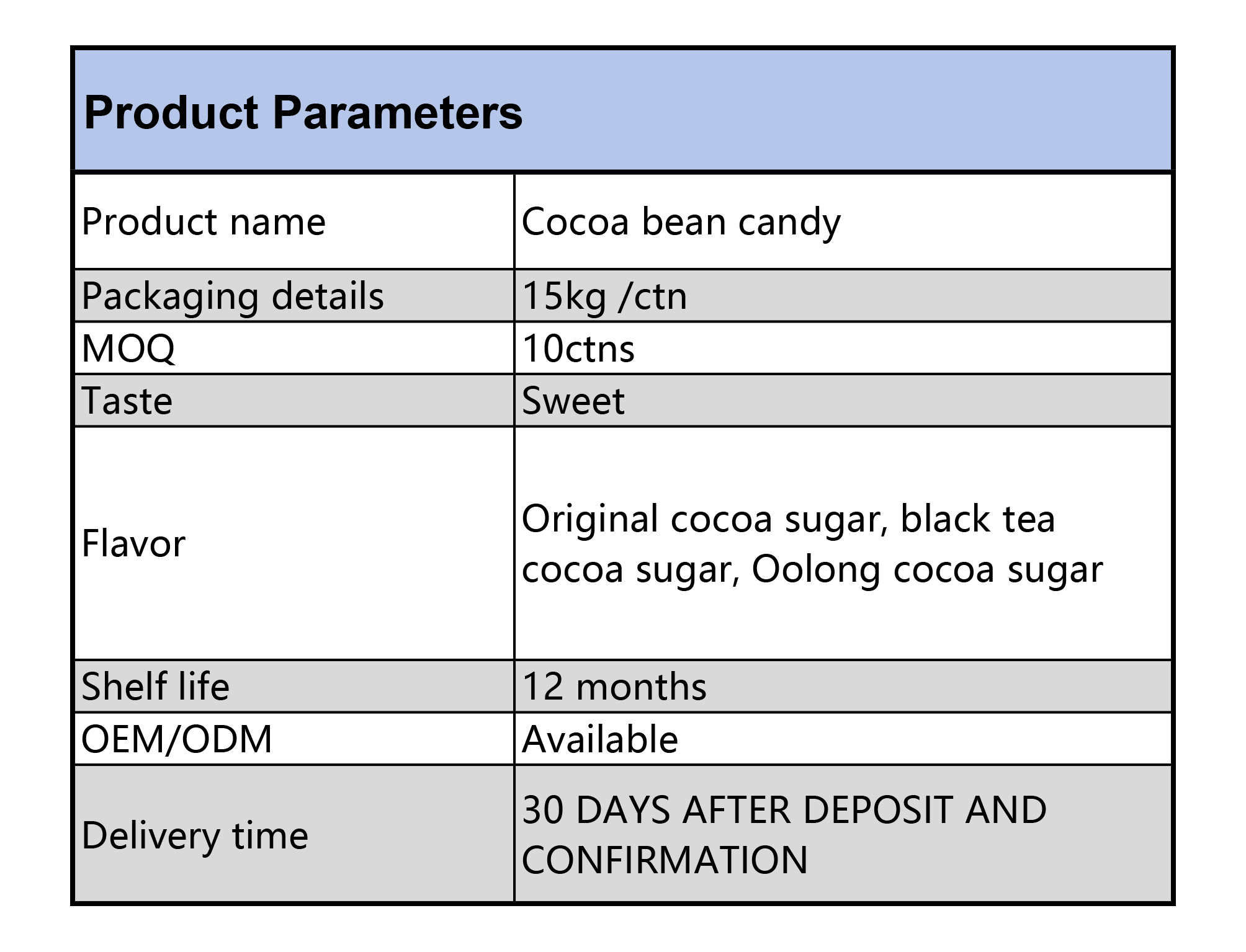cocoa-bean-candy-table