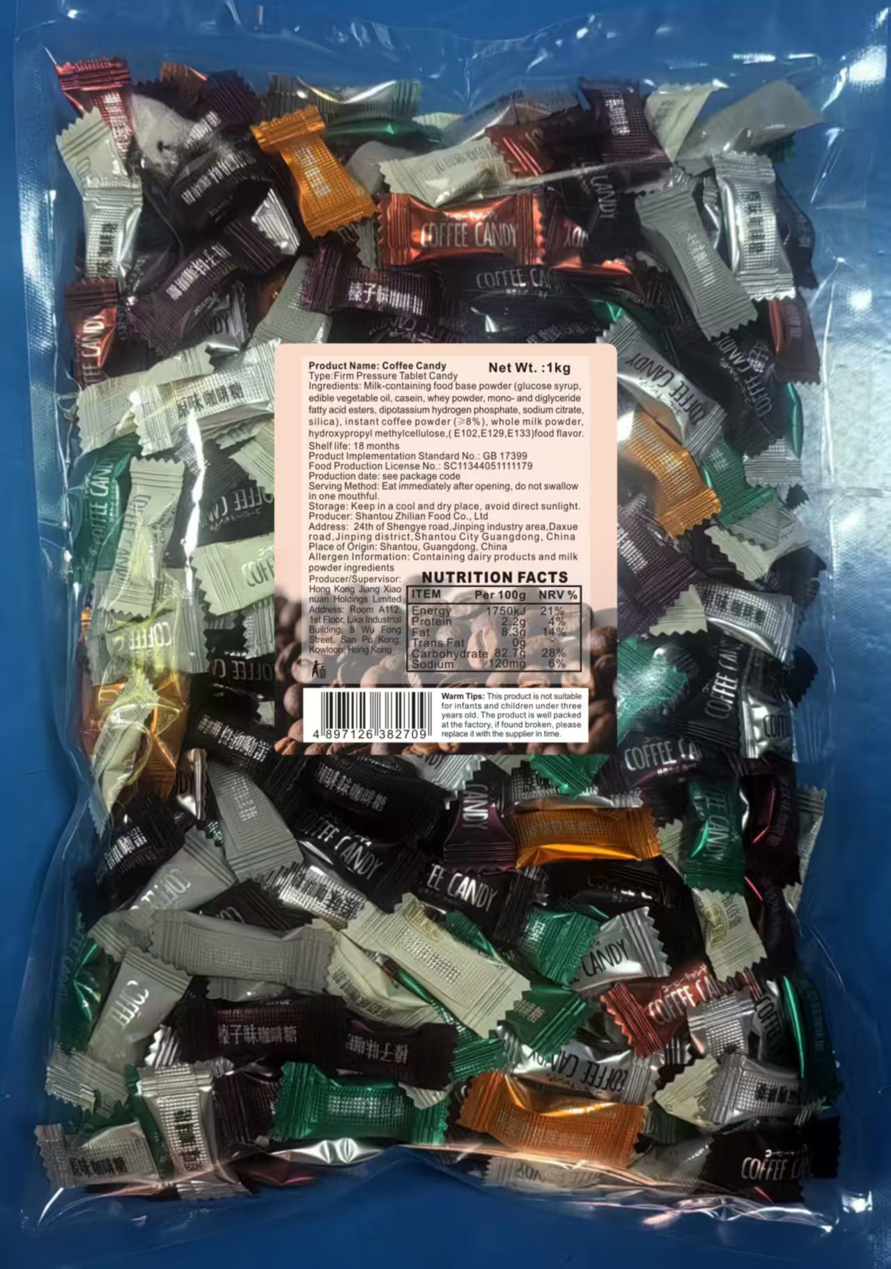 5 sabores de café 1 kg