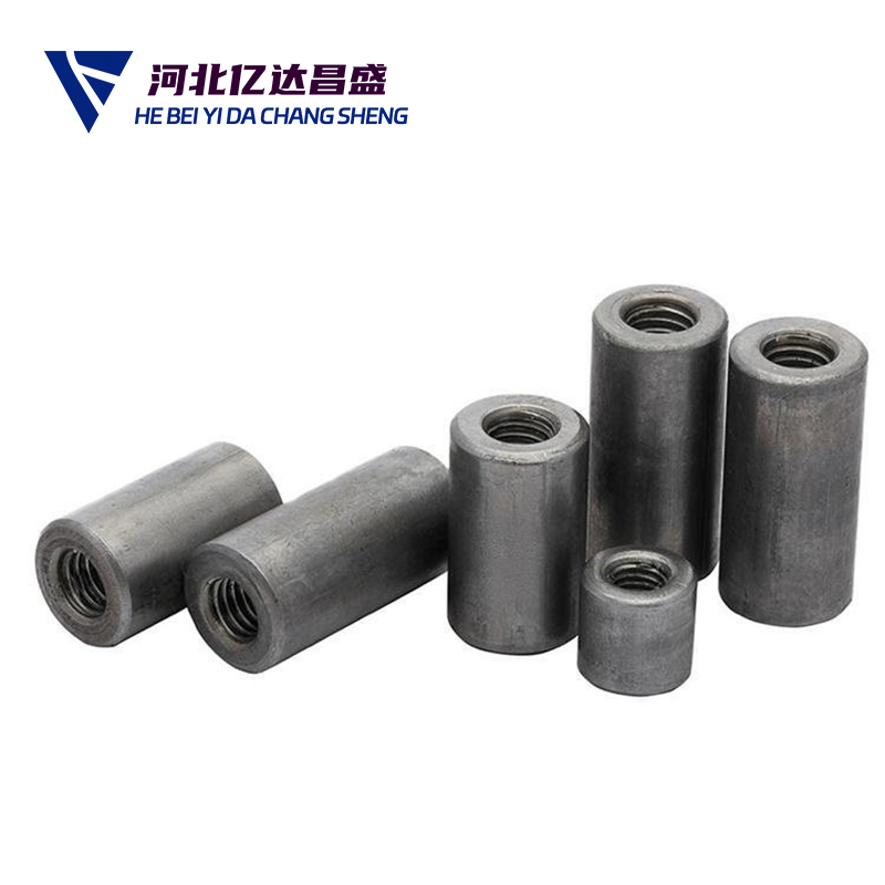 304 316 Stainless Steel Long Round Cylindrical Coupling Nuts