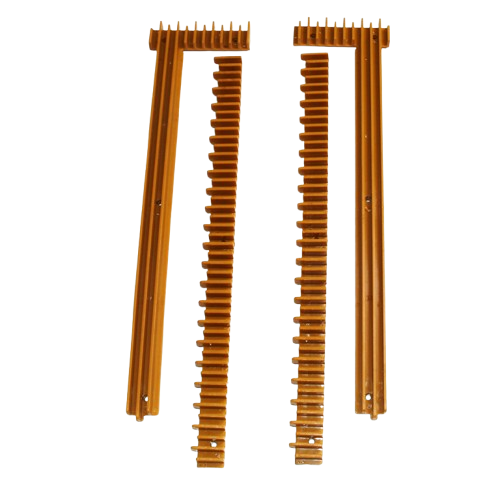Escalator Demarcation Mitsubishi J619000B202/J619000B203/YS004B278 escalator yellow Plastic Decoration Strip