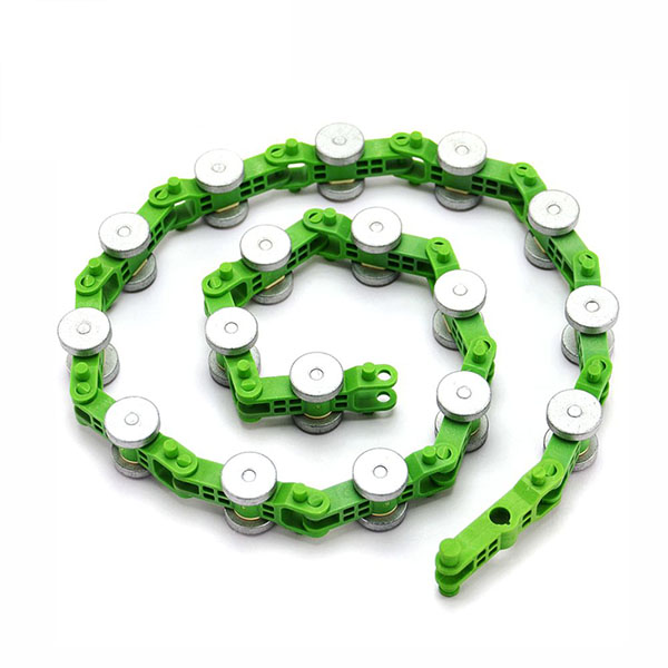 Escalator Rotary Newel Chain SJEC Escalator handrail pulley group closed bearing slewing chain