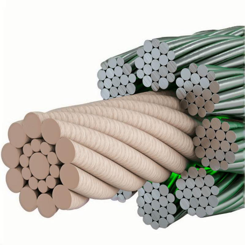 General elevator wire rope Gustav wolf F819 S-FC DT low rise / low speed elevator