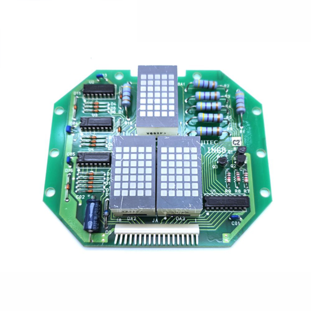 Elevator car display board Fujitec IN68 C2 elevator pcb