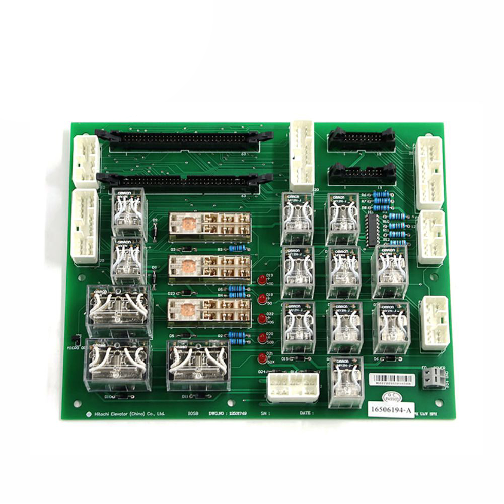 Elevator Relay Board Hitachi IOSB DWG.NO 12501749 16506194-A Elevator parts