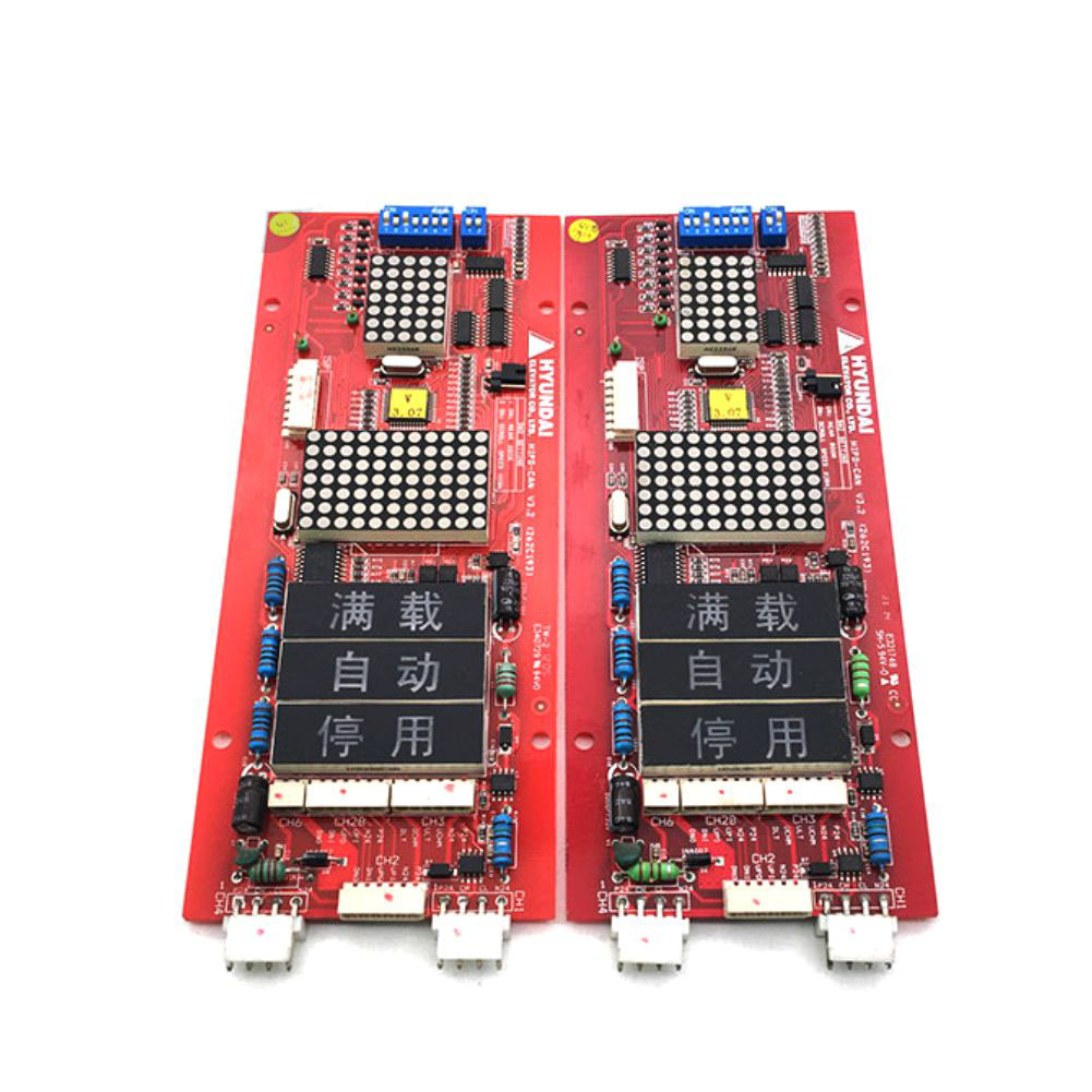 Elevator outbound call parallel Display Board Hyundai HIPD-CAN V3.2 Elevator pcb