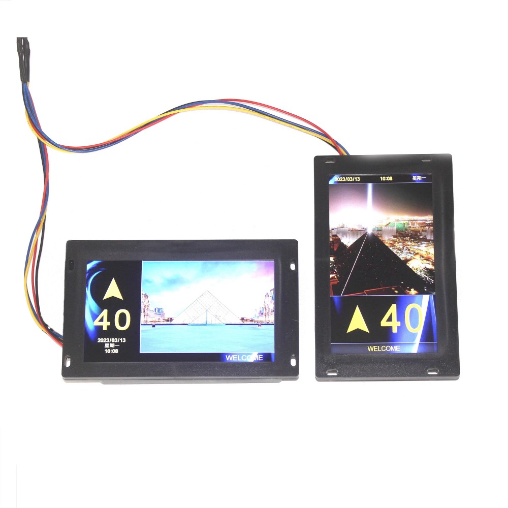Elevator COP Color Display Screen Board Monarch SFTC-CCB-T7(TS7)-TPJ-YY Car 7-inch Picture Machine