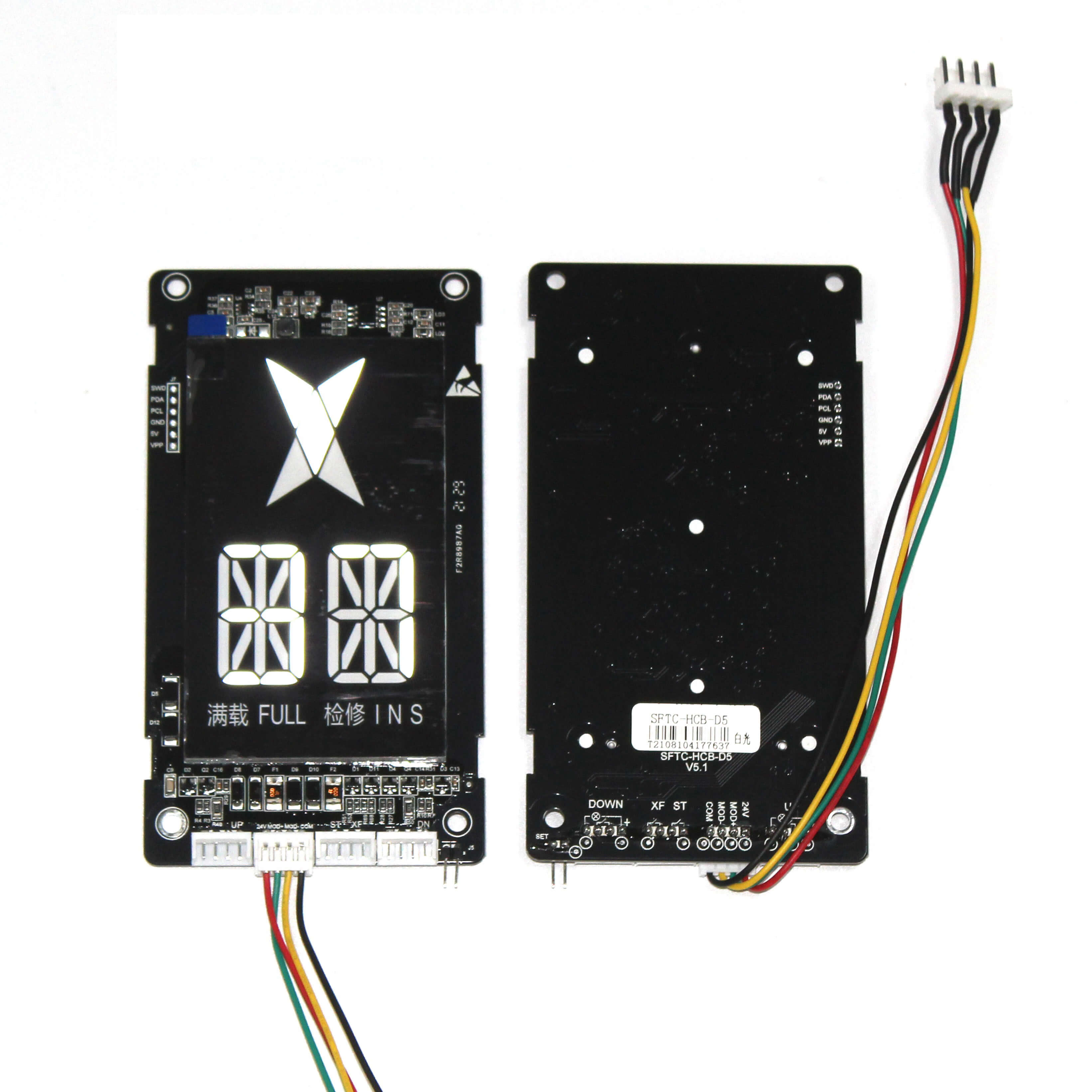 Elevator HDFJ Display board MCTC Monarch STEP SFTC-HCB-D5-LCM600HCB-SD5TD5GD5 elevator pcb Panel