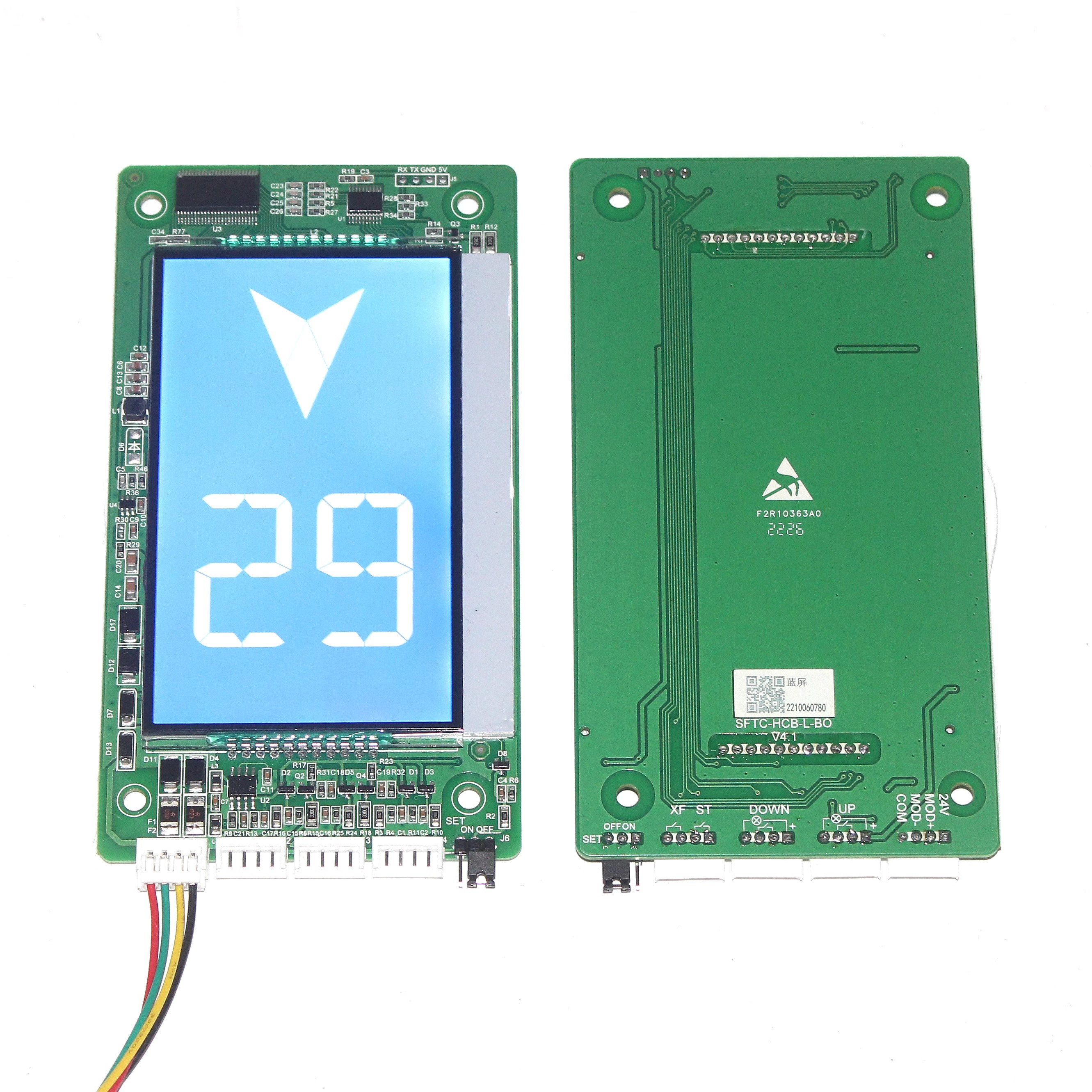 Elevator Blue Universal Protocol Outbound Call board Monarch SFTC-HCB-L-BO/FSJG-CB-L4P6 LCD Panel