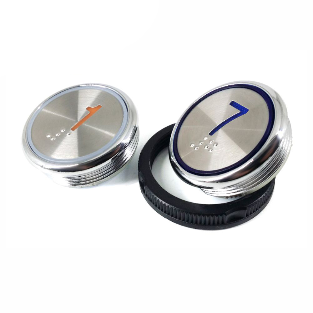 Elevator Push Button XJ PB28Y311 PB29JY0001 Elevator Round stainless steel button parts