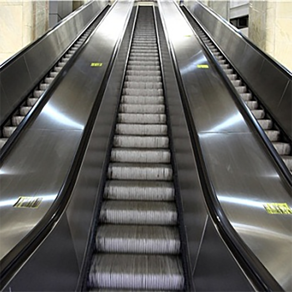How to change Escalator step?