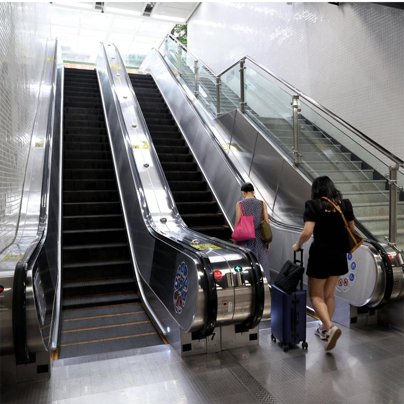 How to change Escalator entrance and exit