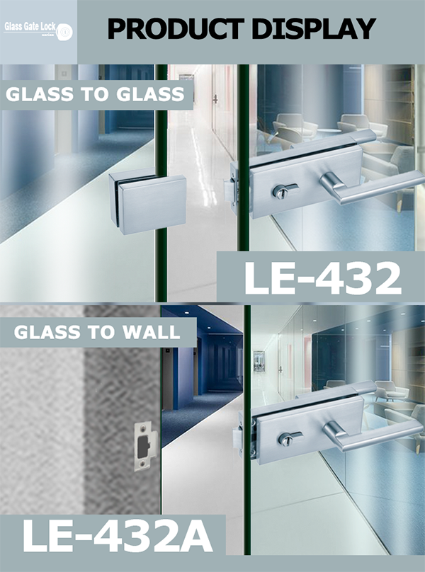 Contemporary Glass Door Lock with Unique Handle A Touch of Distinction (1)