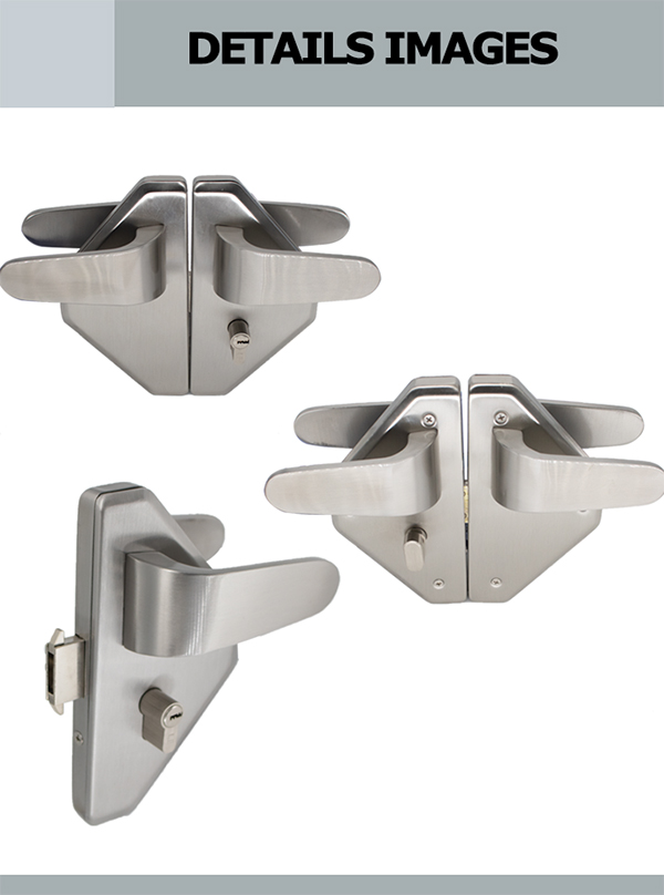 Distinctive Diamond-Shaped Glass Door Lock A Stylish Security Innovation (3)