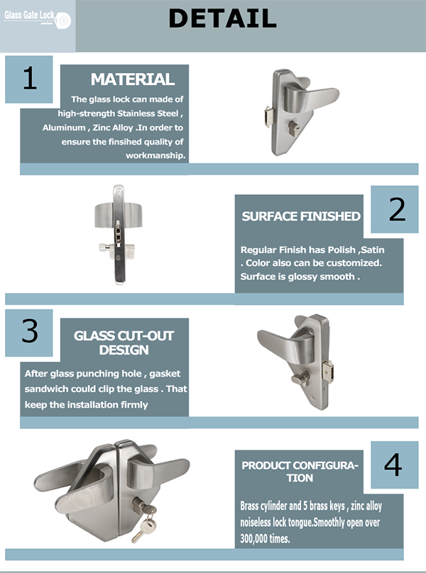 Distinctive Diamond-Shaped Glass Door Lock A Stylish Security Innovation (4)