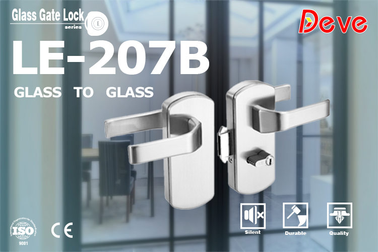 Elegant Oval Glass Door Lock Aesthetic Appeal and Functionality (1)
