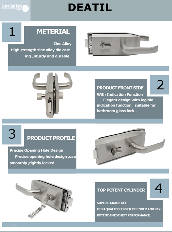 Exceptional Double Glass Door Lock Unrivaled Quality and Design (3)