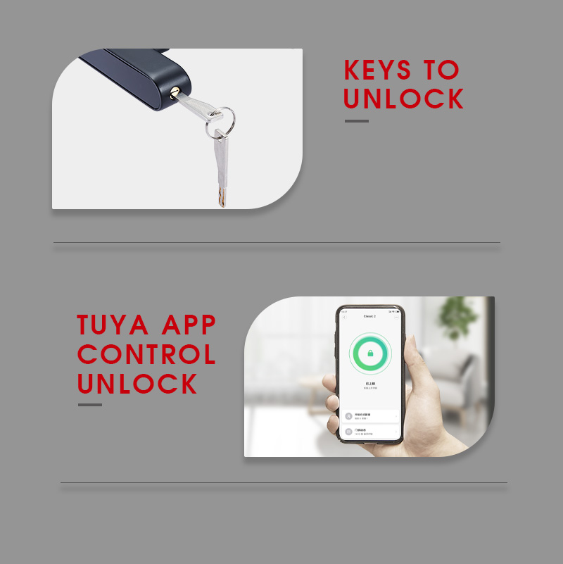 High quality glass smart lock (5)