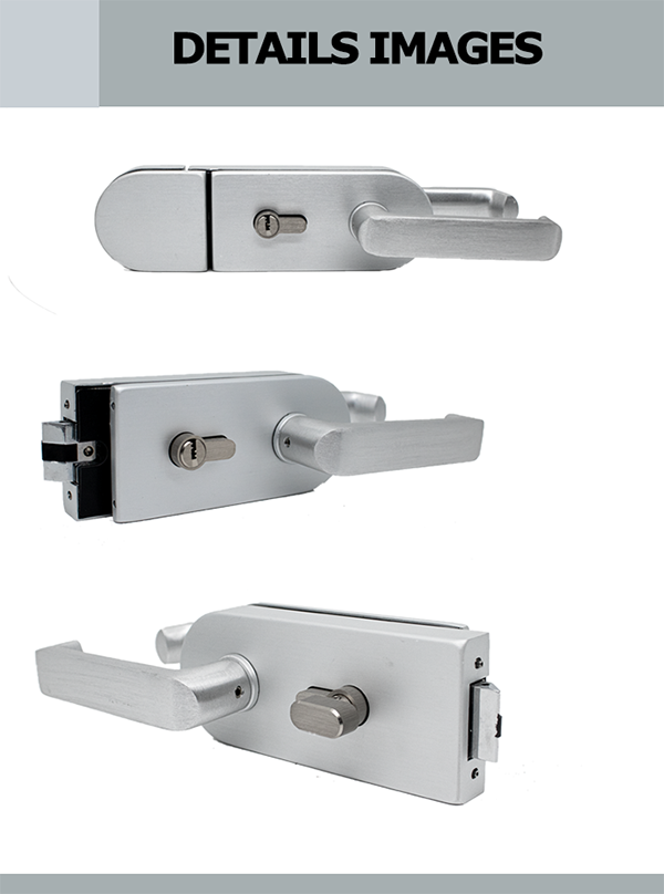 Premium Sanded Glass Door Lock The Epitome of Sophistication (3)