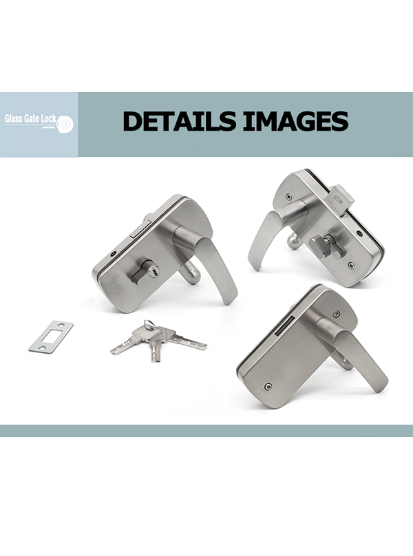 Sleek Rectangular Glass Door Lock Modern and Practical (3)