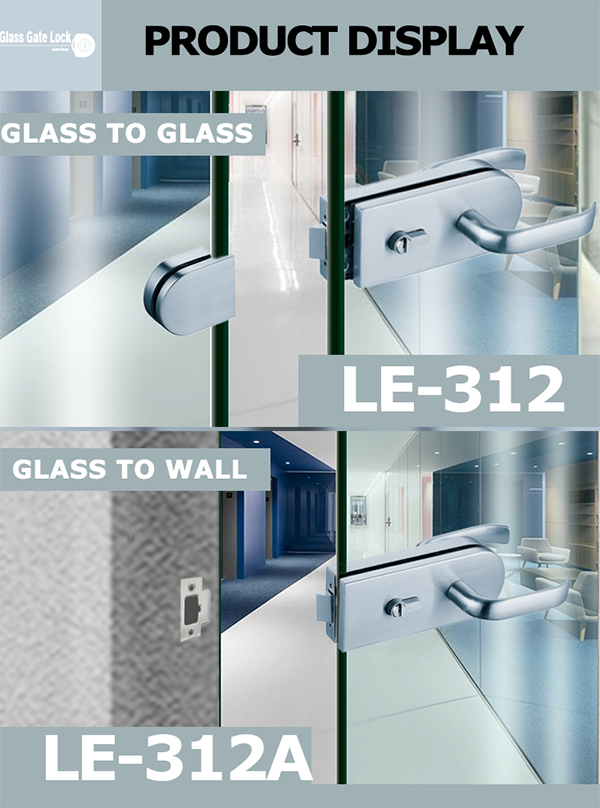 Trendy Horizontal Rectangular Glass Door Lock A Global Favorite (1)