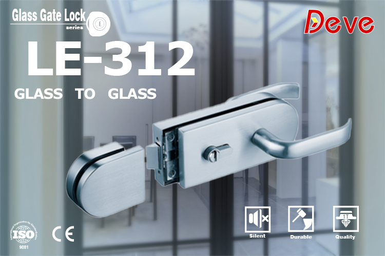 Trendy Horizontal Rectangular Glass Door Lock A Global Favorite (3)
