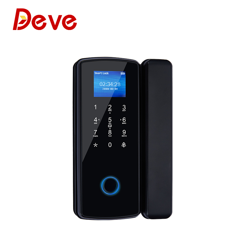 Durable Smart Glass Lock for Secure Access
