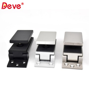 Commercial Silver Glass Aluminum Door Hinge for Office