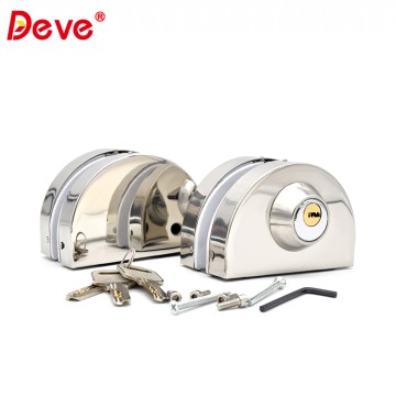 Serrure de porte classique en demi-cercle