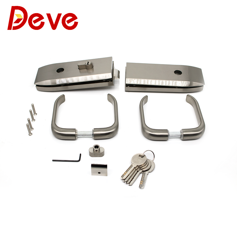 Elegant Double Glass Door Lock: A Perfect Blend of Style and Security