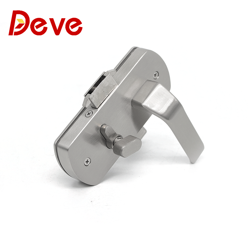 Elegant Oval Glass Door Lock Aesthetic Appeal and Functionality