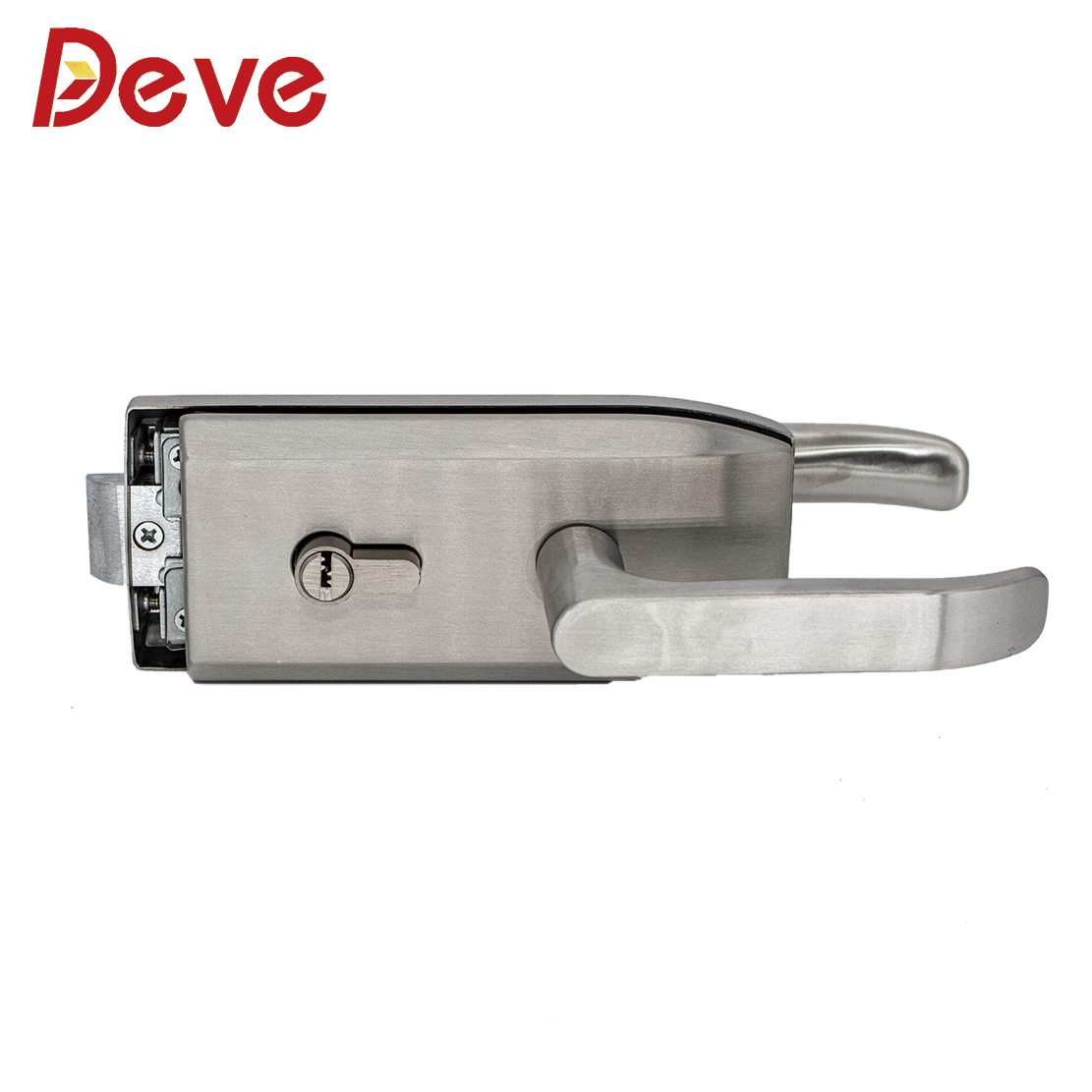 Exquisite Sanded Glass Door Lock: A Perfect Marriage of Form and Function