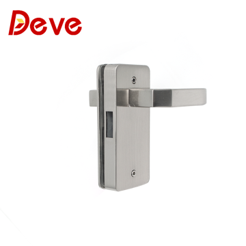 Serrure de porte rectangulaire en verre, élégante et polyvalente