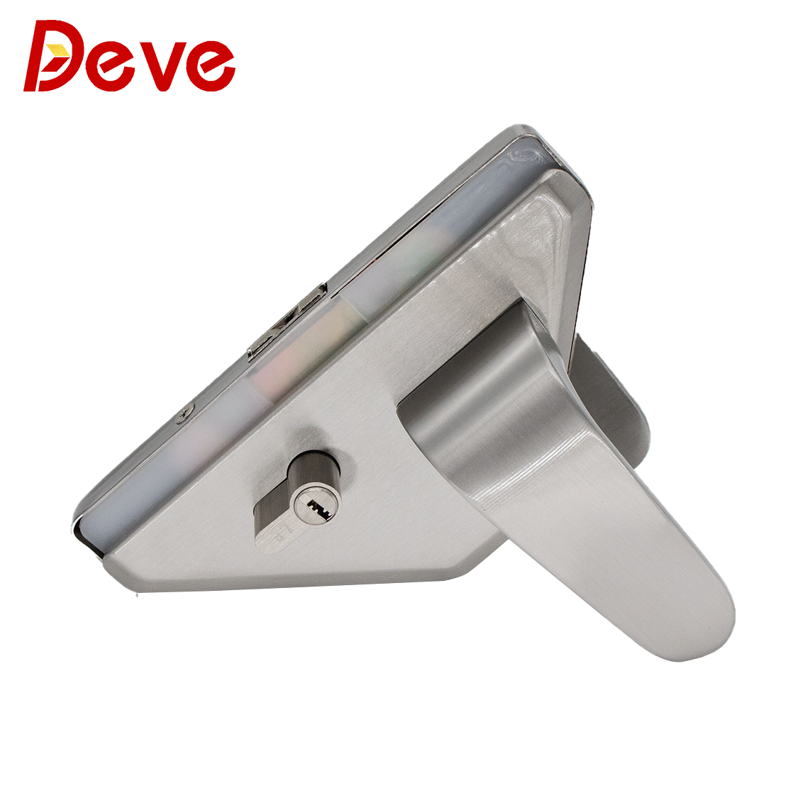 Hot Trend Minimalist Glass Handle Lock Frameless Revolutionary Glass Door Lock