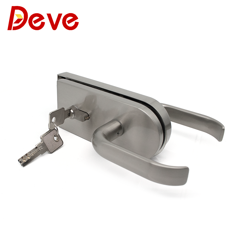 Trendy Horizontal Rectangular Glass Door Lock: A Global Favorite
