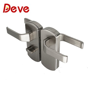 Serrure de porte ovale en verre élégante : attrait esthétique et fonctionnalité